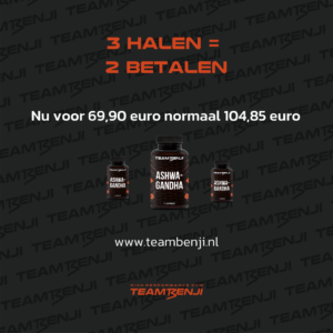 3 Ashwaghanda halen 2 betalen!